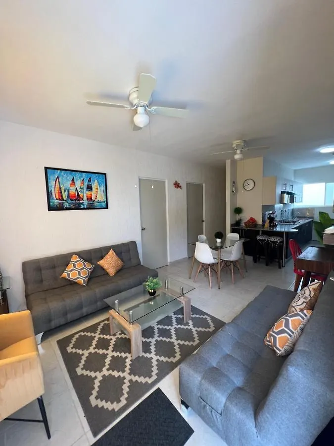 Departamento Luxury Planta Baja En Playa Del Carmen Apartment